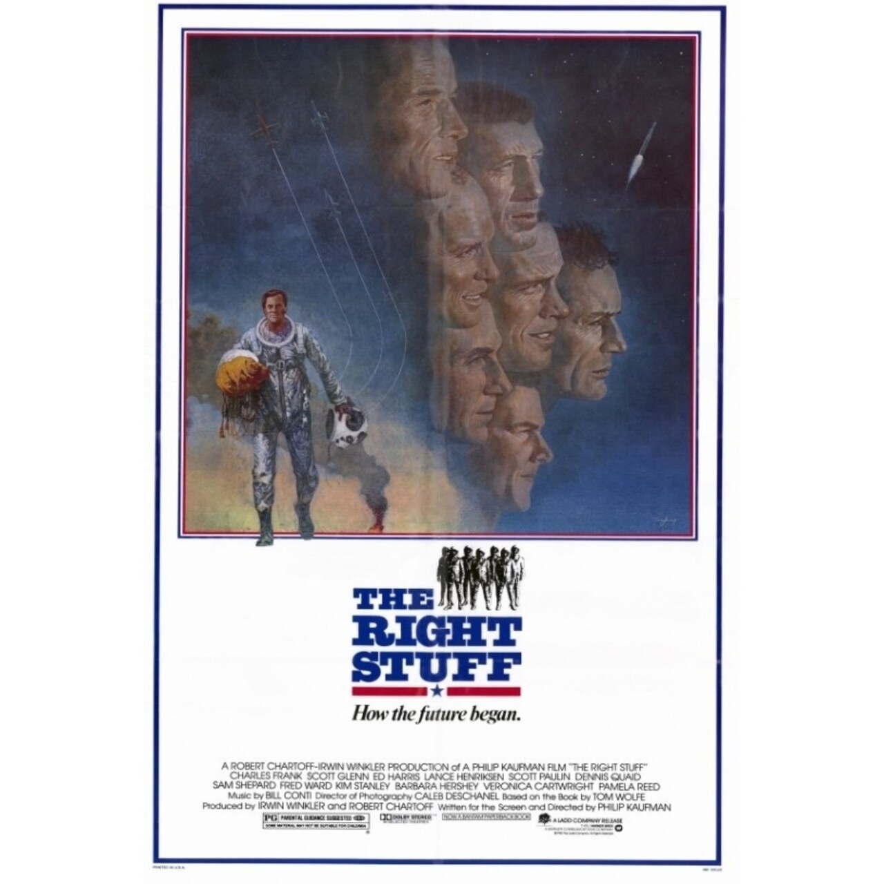 Pop Culture Graphics The Right Stuff Movie Poster Print (27 x 40) - Item MOVAF2416